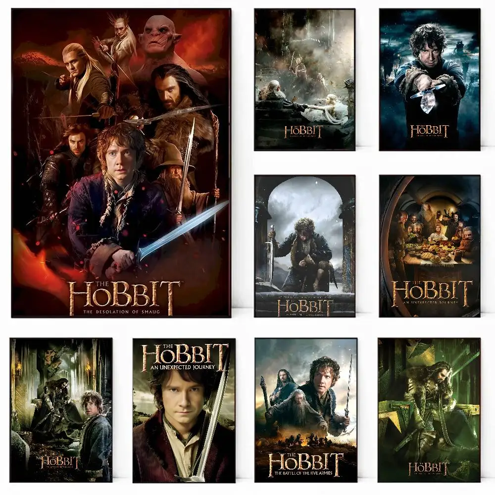 ملصق لوحة ملصق T-The H-Hobbit Armies مع مطبوعات هدية تزيين غرفة النوم وغرفة المعيشة #1