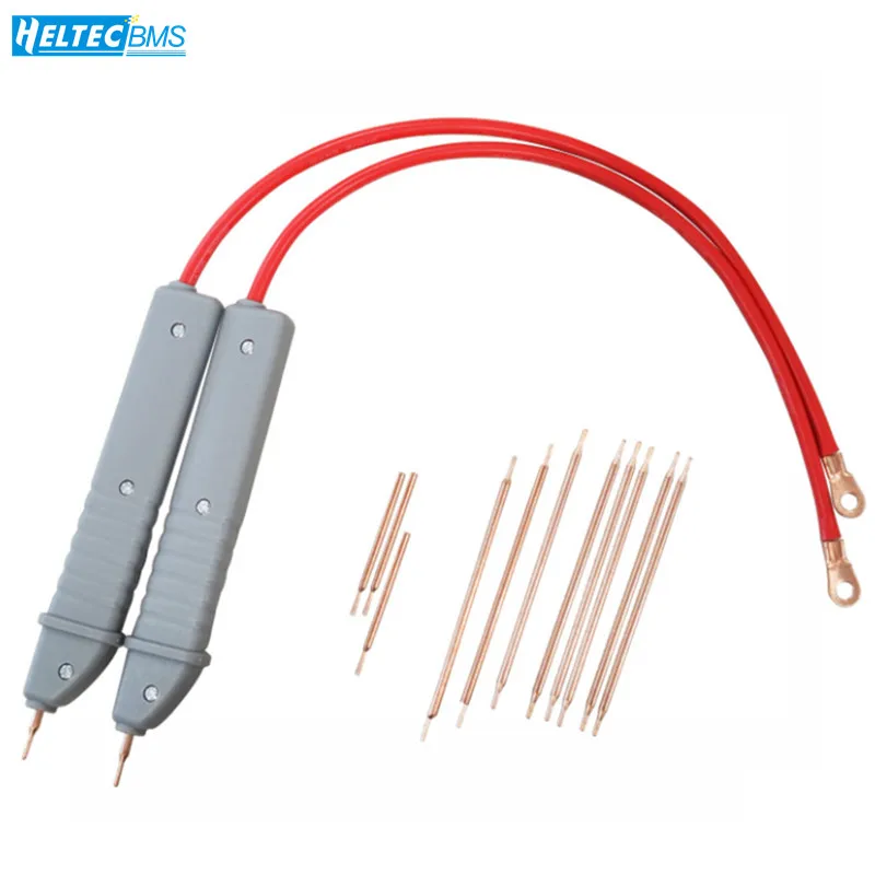 

Spot Welding Pen 18650 Battery Welder Spot Welding Machine Needle Solder Pin Tool Automatic Trigger High Current 500A 10 AWG