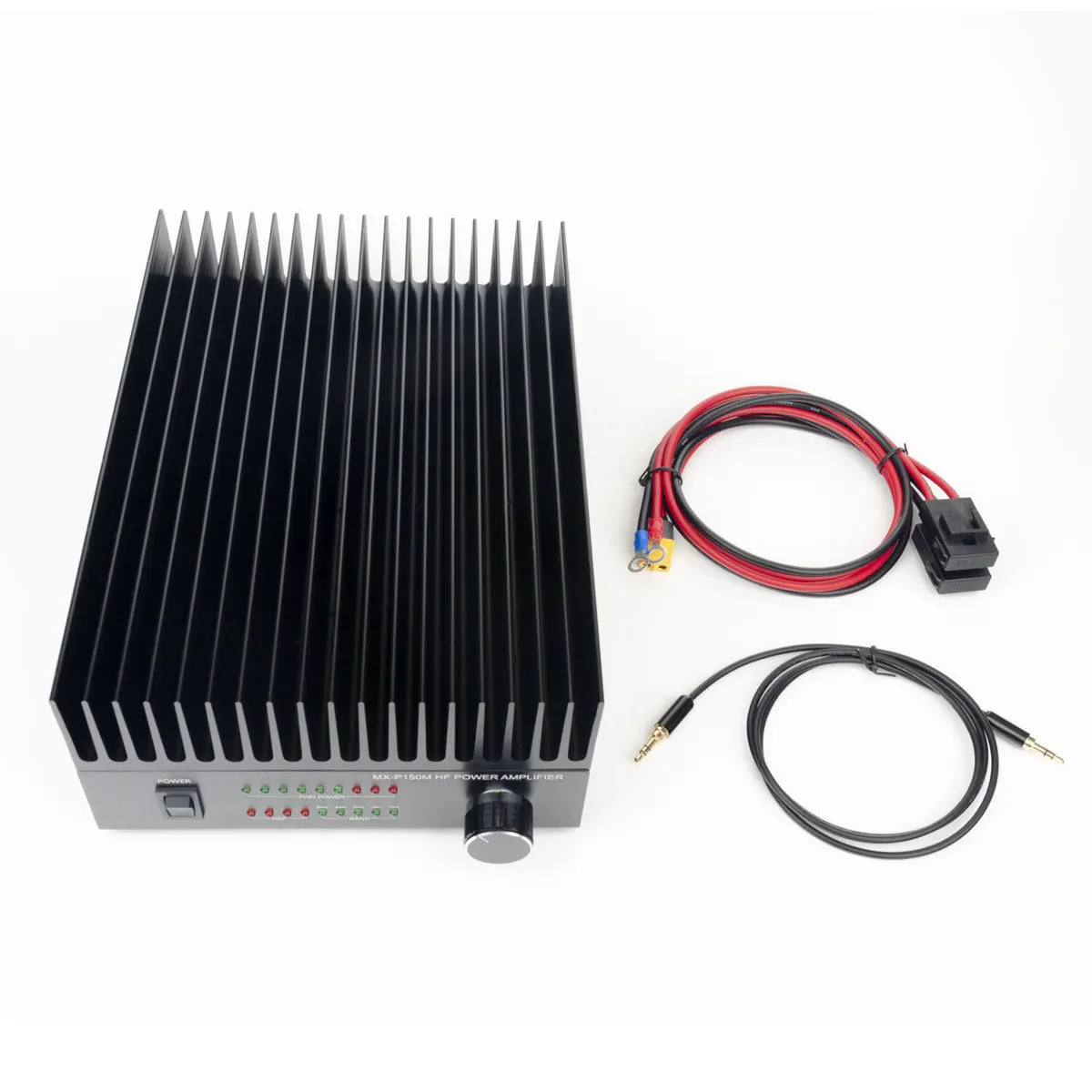 Wishcolor PA-150W HF Power Amplifier Shortwave Linear Amplifier 100-130W QRP Ham Radio Amplifier for FT-818ND IC-705