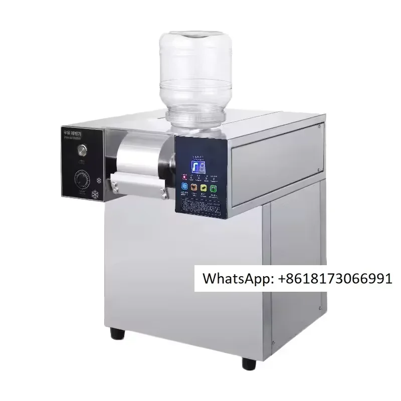 Air cooled snowflake ice maker, commercial continuous ice maker