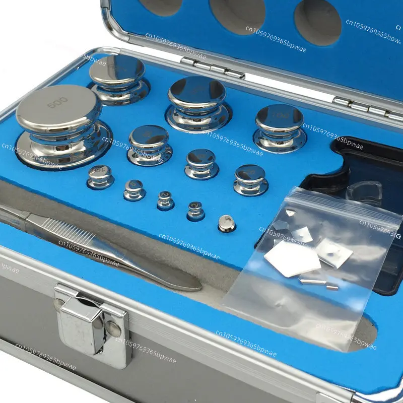 M1F2F1 Stainless Steel Weight Set 500g1kg Box Balance Calibration Standard Method 5kg