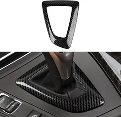 LHD Carbon Fiber Center Console Shift Head Base Panel Suitable For BMW F10 F20 F22 F30 F32 F34 F36