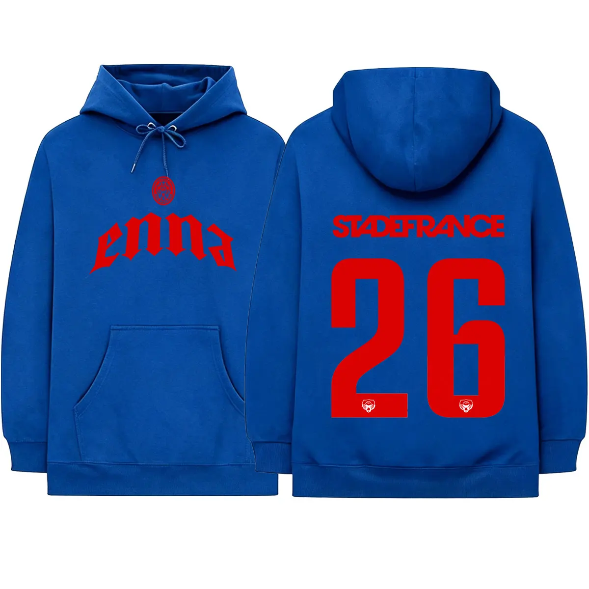 Rapper PLK Stade De France 2026 Tour Hoodies Herrenbekleidung Mode Hip Hop Pullover Fleece Langarm Oversized Sweatshirts – Detail 11