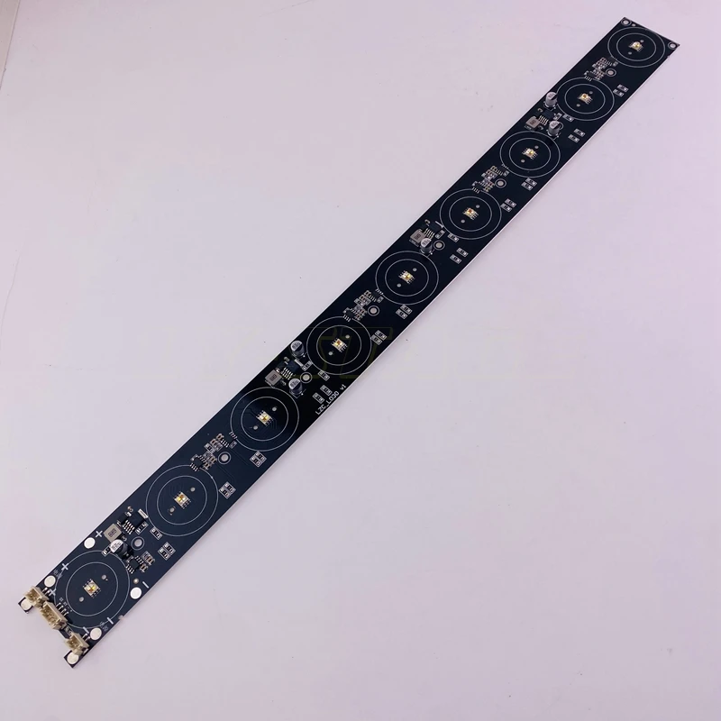 LED PCB Aluminum board plate 9pcs RGBW 4in1 pcb plate for LED Wall Washer Light Strip Light