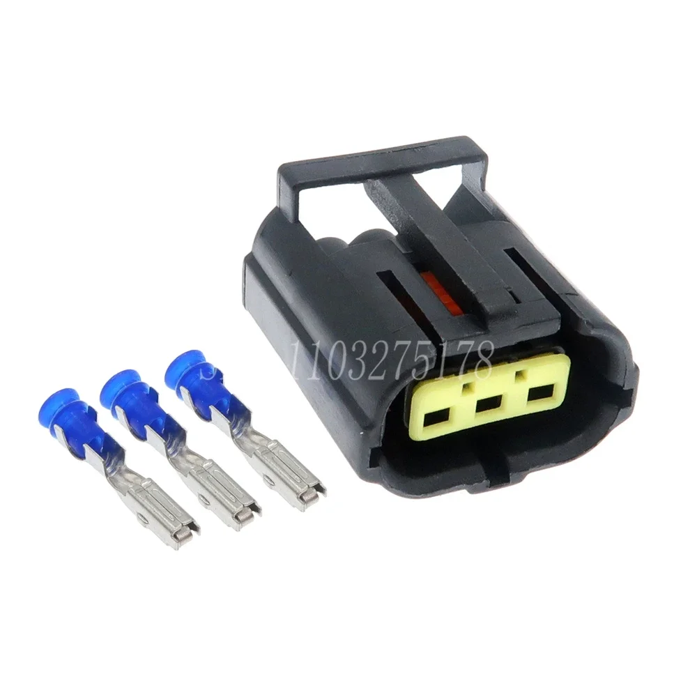 1 Set 3 Pin 344273-3 174359-2 1-344273-3 Car Throttle Sensor Wire Cable Connector Auto Waterproof Electrical Adapter
