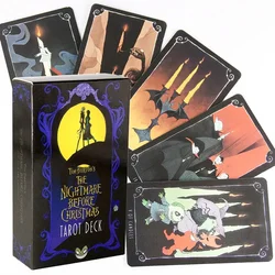 Card Games Fortune Nightmare Before Christmas Taort Sortilege Board Game High Magic Tarot Deck Rider Waite Party Game Kid Gift