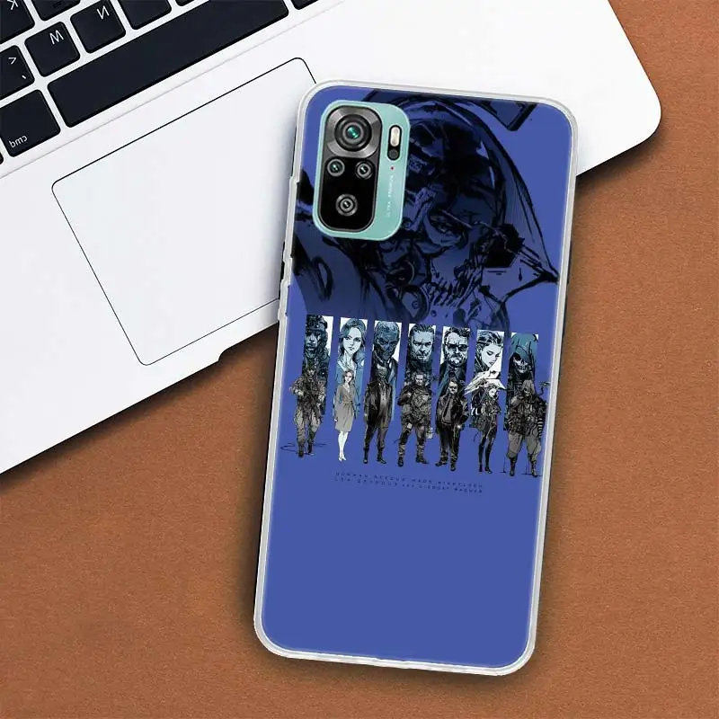 게임 Death Stranding 전화 케이스 Xiaomi Redmi Note 14 Pro Plus 5G 13 13C 14C 커버 12 12C 10C 10A 9 10 9T 9C 9A 8A 8 7A Capa