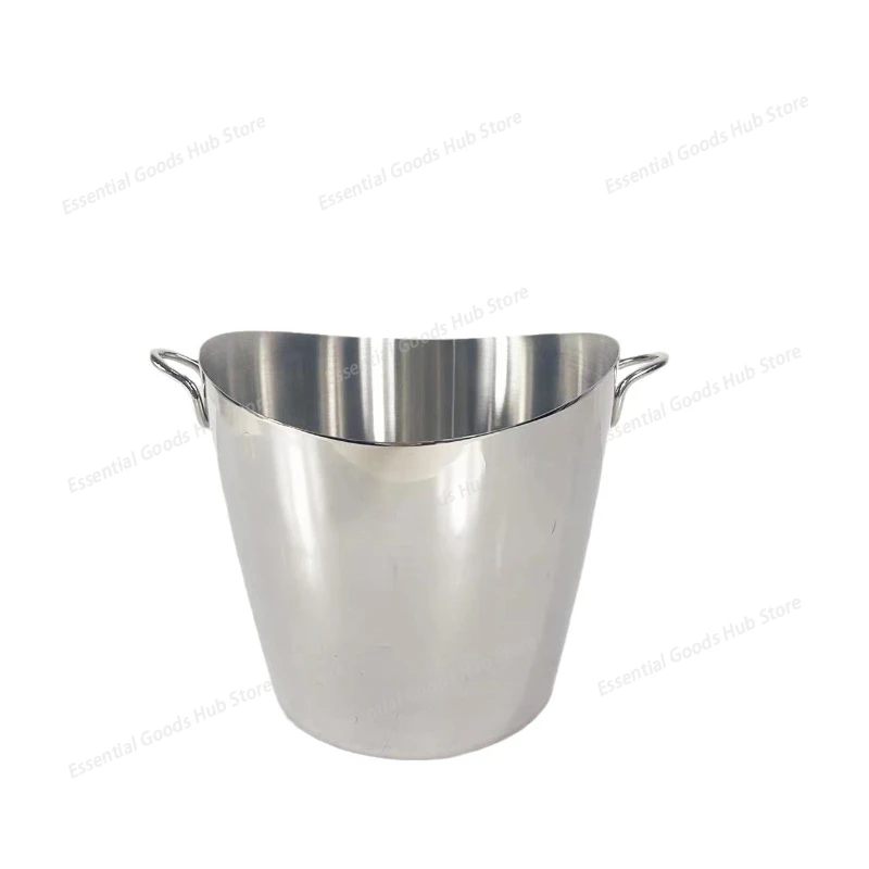 

Nordic Style Stainless Steel Ice Bucket, High-End Home Barware, Stylish Chiller for Wine, Champagne, Beer & Red Wine