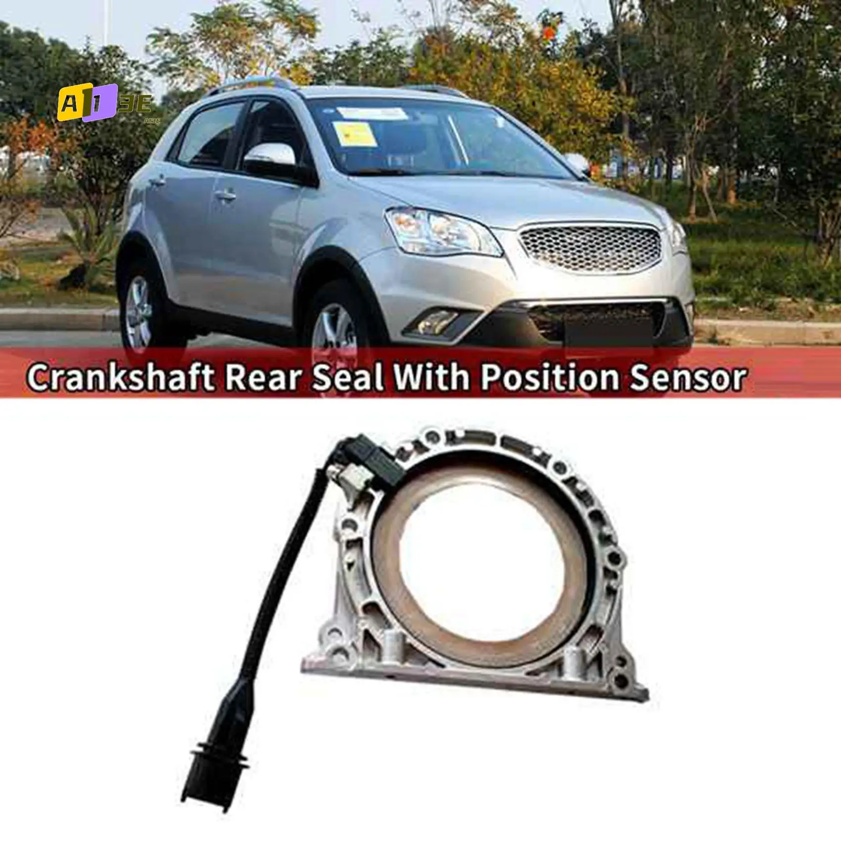 

A03E-Rear Crankshaft Seal With Position Sensor 6710100514 For Ssangyong Rexton Korando Actyon Rodius