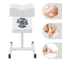 A Height Adjustable Stool With Vacuum Cleaner For Nail Art, Suitable For Salons, Commercial Spas, And Also For Home Use
