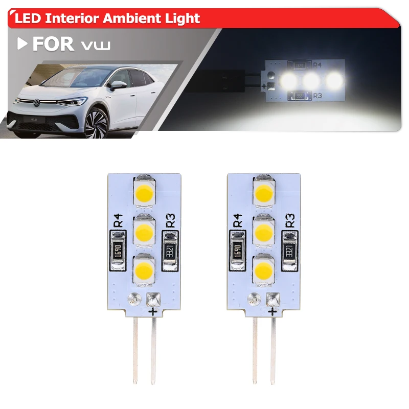 For 2024+ VW ID.7 2023+ ID.Buzz 2021+ ID.4 ID.5 ID.3 2024+ Atlas/Atlas Cross Sport LED Interior Light Footwell/Glove Box/Trunk