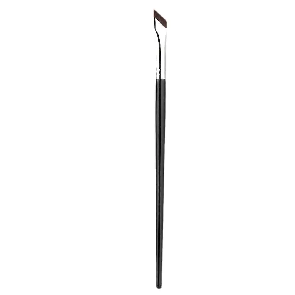 Aggiornamento pennello per Eyeliner Ultra sottile angolo Fine sopracciglio piatto matita per trucco precisa pennello per sopracciglia pennello per dettagli luogo D5E2