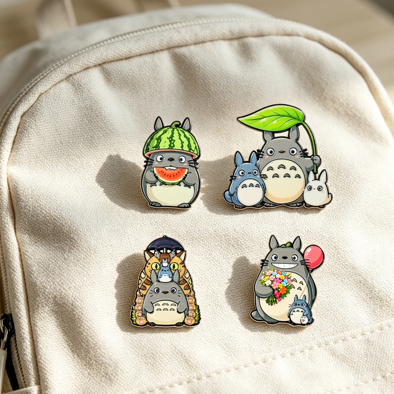 Cute Cartoon Badge Grey Genie Enamel Pin Lovely Brooches For Lapel Pins Badge on Backpack Clothing Accessories Jewelry Gifts