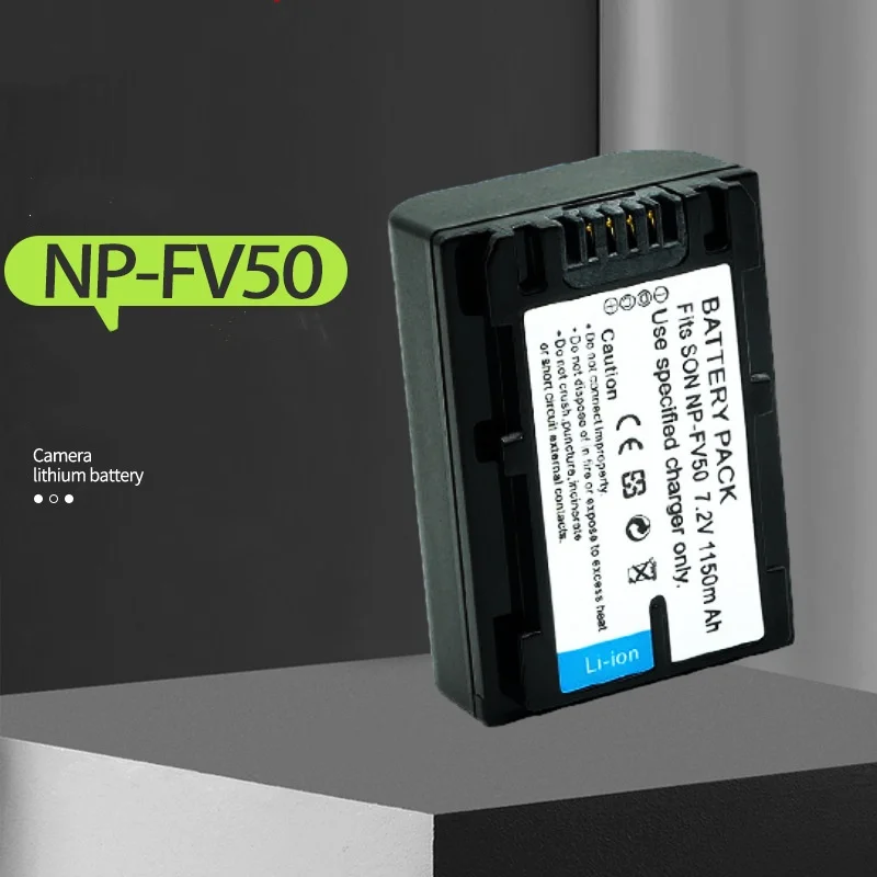 7.2V 1150mAh NP-FV50 NPFV50 Camera Battery For Sony FV30 FV50 HDR-CX170 HDR-CX300 CX180 CX360 CX700 CX370 PJ30 XR160 USB Charger