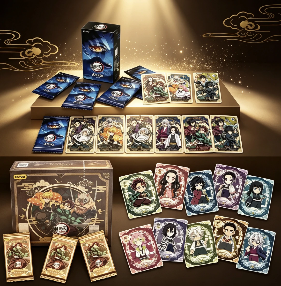 KAYOU Fantasy Art Style Collectible CCG TCG Trading Cards Paper Hobby Card Desktop Decor Souvenir Gift For Collectors