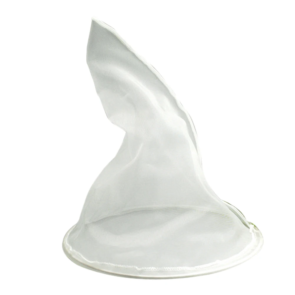 

Honey Filter Bag Reusable Nylon Mesh Strainer Non-toxic Conical Shape Kitchen Tools Fruit Juice Soy Milk Coffee Herbal Tea