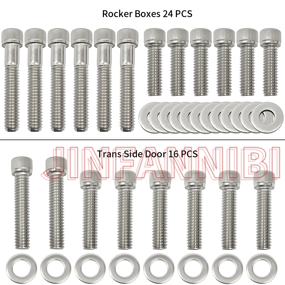 

Для Harley Touring Road King 2007-2010 2011 2012 2013 2014 2015 2016 комплект болтов двигателя из нержавеющей стали