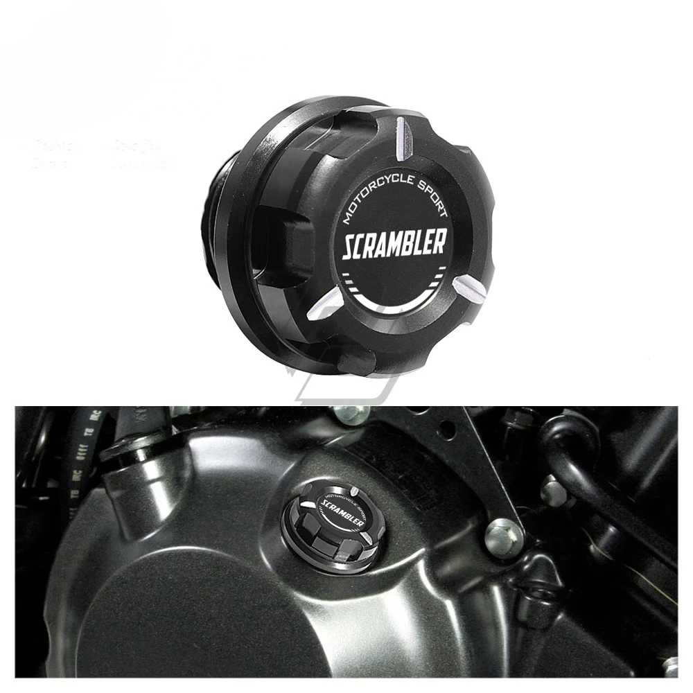 

Suitable For Ducati SCRAMBLER Sixty2 1100 Icon Etc Motorcycle Engine Oil Cap Bolt Screw Filler Cover