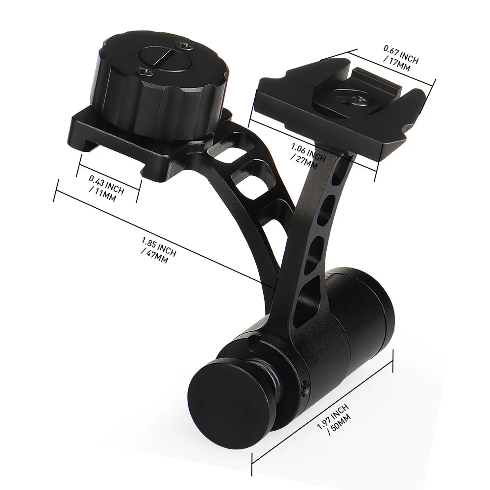 Imagem -06 - Tactical Metal Nvg Mount Helmet Bracket Adaptador para Caça Airsoft Nvm14 Óculos de Visão Noturna Dovetail j Arm