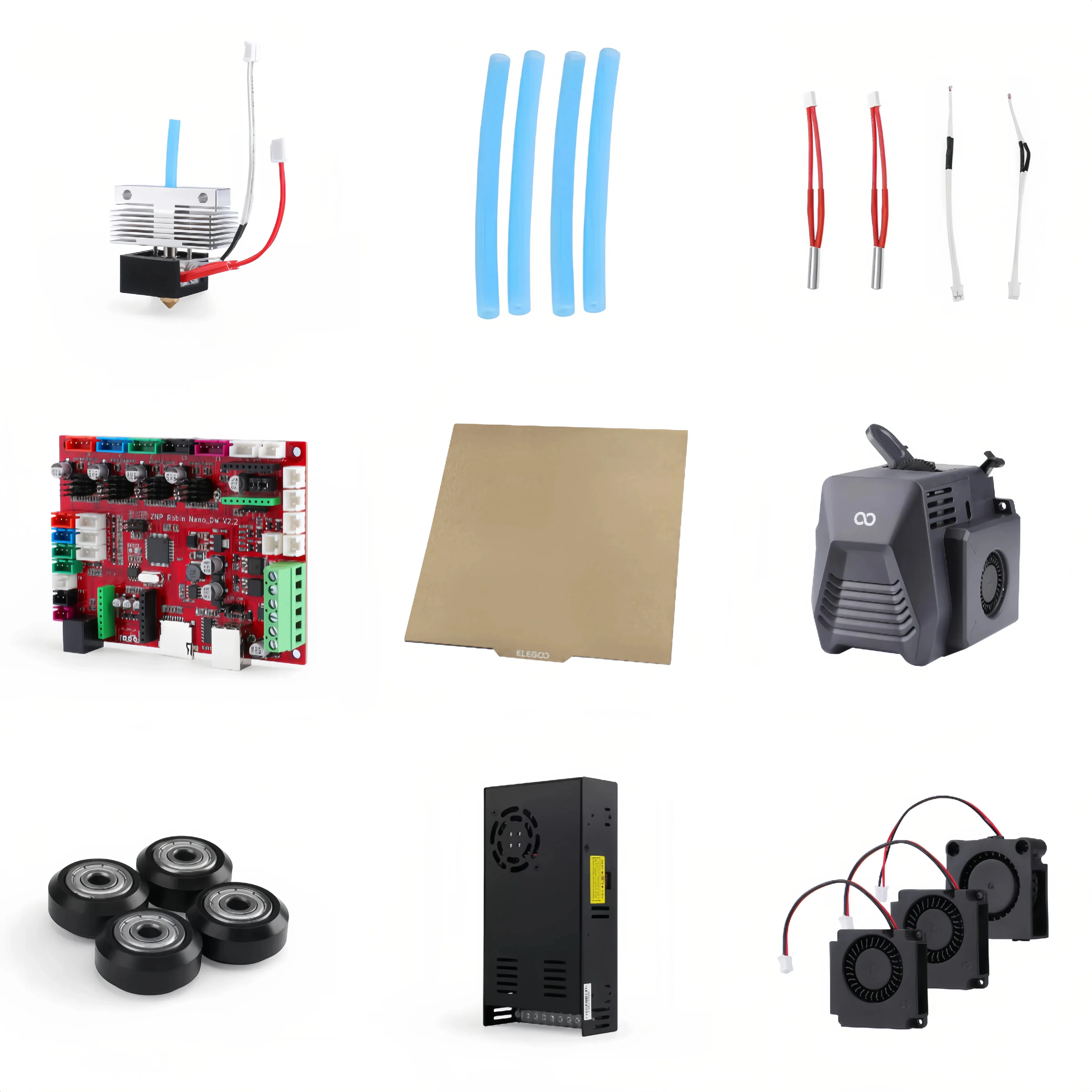 

Запасные части для деталей 3D-принтера Neptune3 Max с печатающей головкой