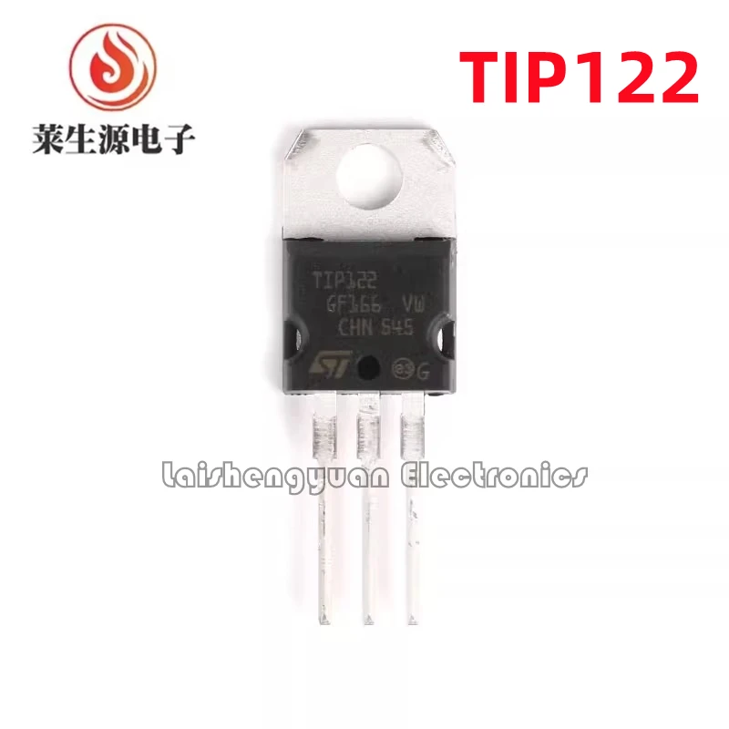 Original genuine TIP122 NPN Darlington transistor 5A100V 2W TO-220 brand new chip direct insertion transistor