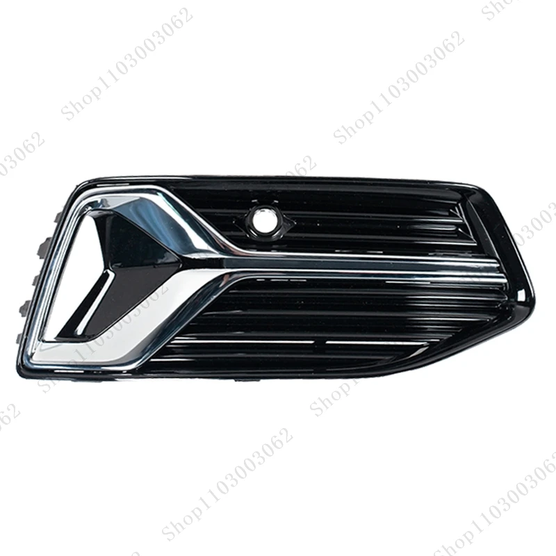 Front Fog Light Cover Bumper Grille Fit For Audi A6 C8 Base 2018 2019 2020 2021 2022 2023 Car Grill 4KD807647D 4KD807648D