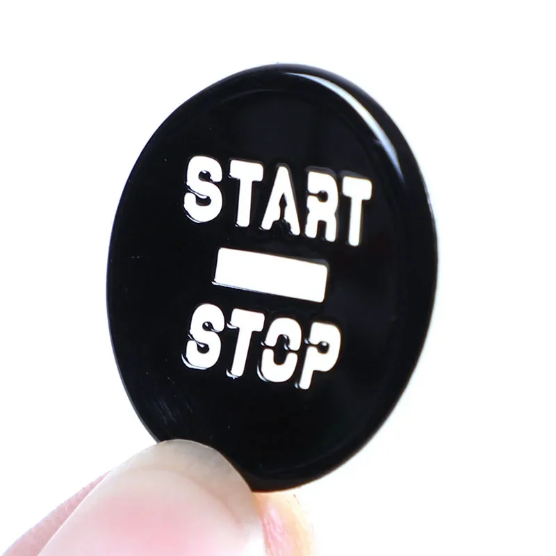 For Jaguar XF 2008 2009 2010 2011 2012 2013 2014 2015 Car Engine Start Stop Button Cover Sticker alloy Auto Accessories 1 Pcs