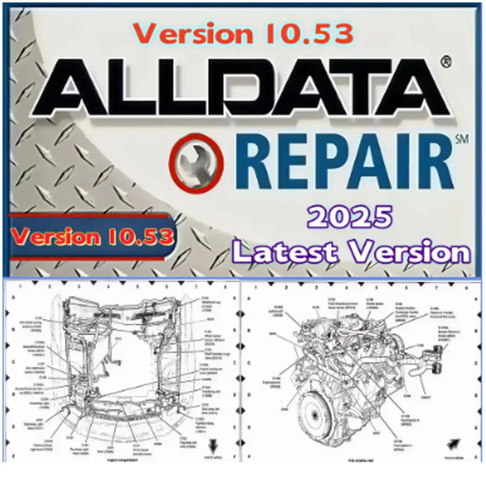2025 Hot AllData 10.53 Software Auto Repair Software All Data Car Software with Wiring Diagram
