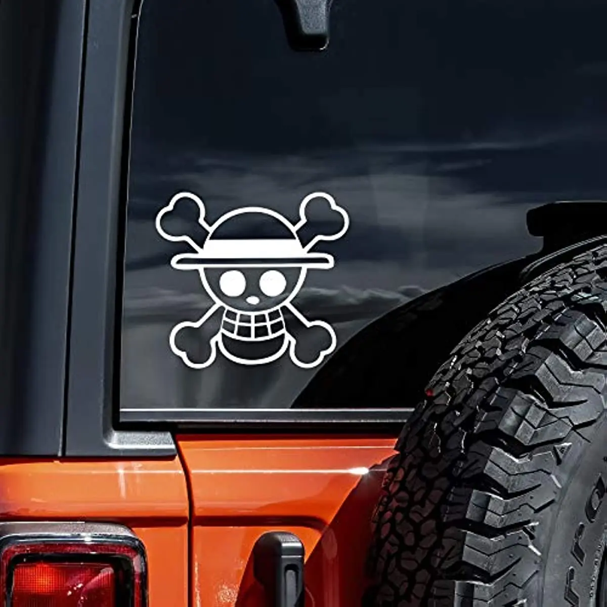 Sanji Roronoa Zoro Usopp Funny Car Sticker ONE Piece Anime Sticker Waterproof Sunscreen Laptop Decals Bumper Stickers