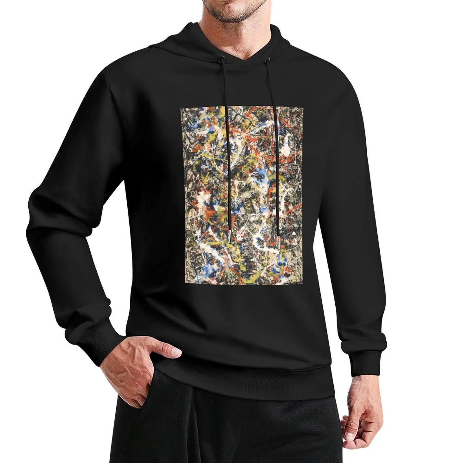 

Jackson Pollack - Convergence Pullover Hoodie men's sweat-shirt men's clothes anime hoodie