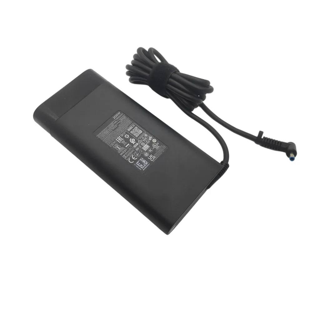 Adaptador de corriente alterna para ordenador portátil, fuente de alimentación de 19,5 V 10.3A para HP Pavillion Gaming 17 G7 Omen 15 SERIES 15-DC0030NR ZBOOK 17 G4 TPN-DA10, 200W