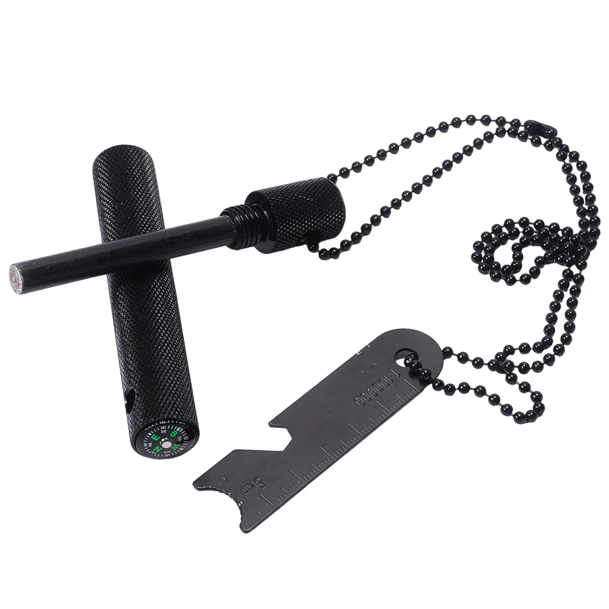 Bold Magnesium Rod Waterproof Sparking Stone Outdoor Compass Sparking Rod Anti-corrosion Starter Essential Wilderness Survival