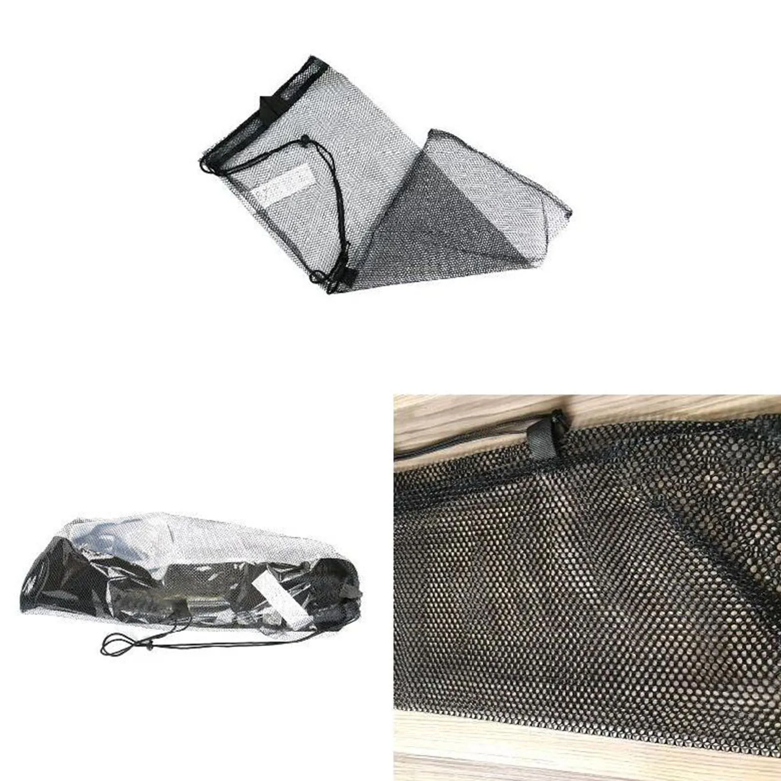 Diving Drawstring Mesh Bag Quick Drying Durable Diving Mesh Bag for Diving Snorkeling Underwater