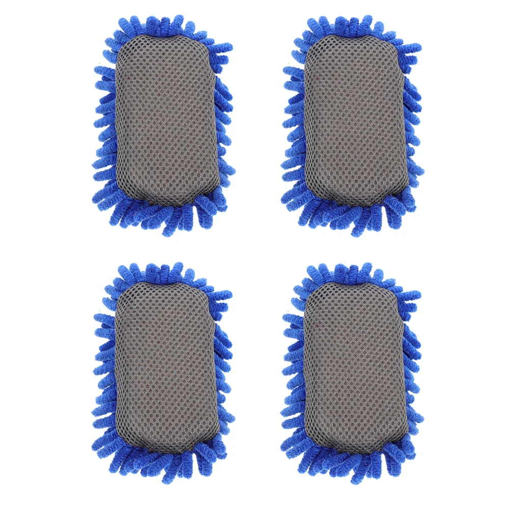 4 قطعة ممحاة السبورة المصنوعة من الألياف الدقيقة قابلة للغسل بتصميم مزدوج الجوانب سهلة التثبيت في المتجر والمدرسة المنزلية والمسح الجاف من الألياف الدقيقة #5