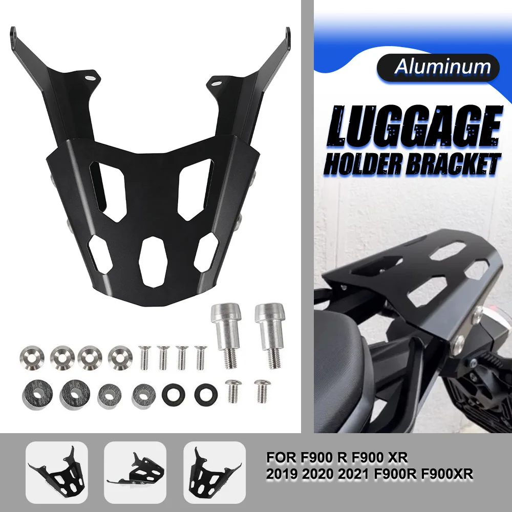 

Rear Rack Fender Luggage Holder For BMW F900 R F900 XR 2019 2020 2021 F900R F900XR Motorcycle Aluminium Saddlebag Cargo Shelf