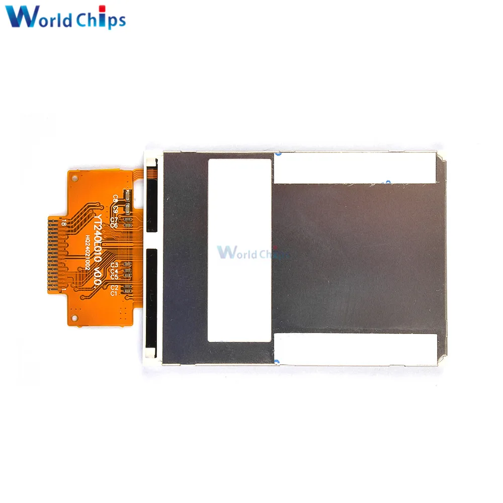 2.4 Inch TFT High Definition LCD Color Screen ILI9341 Driver 18 PIN 4 Wire SPI Interface 240x320 Display Module without Touch