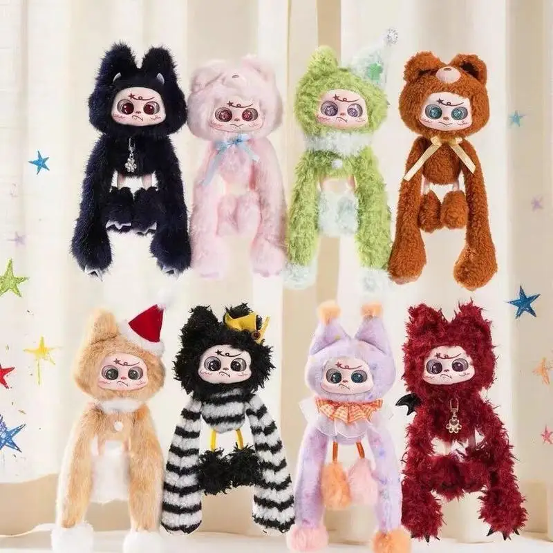 Nuevo Peluche Original de la Serie Cute de Colliegogo Opps Bad Cat Monster, Adorno de Peluche, Regalo para Niñas