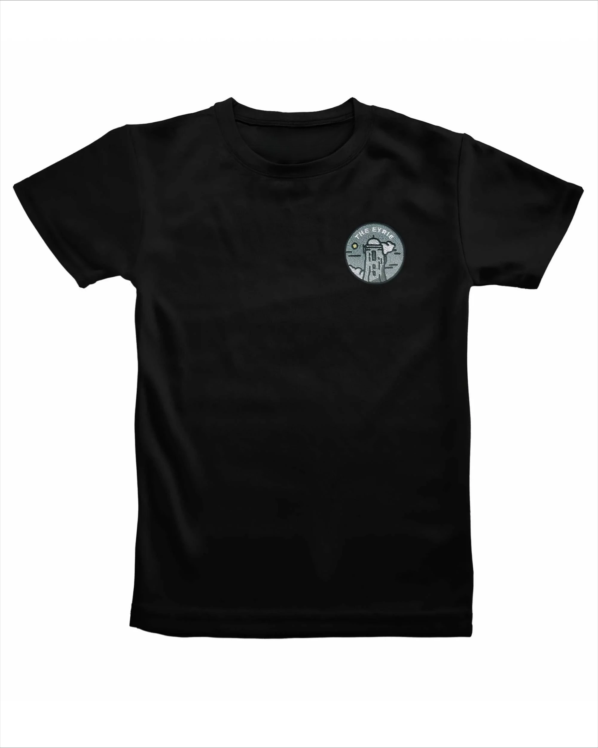 

Ecusson Château Des Eyriés Graphic Printing Summer Luxury Brand Cotton Men's and Women's T-Shirts Short Sleeves Fashion