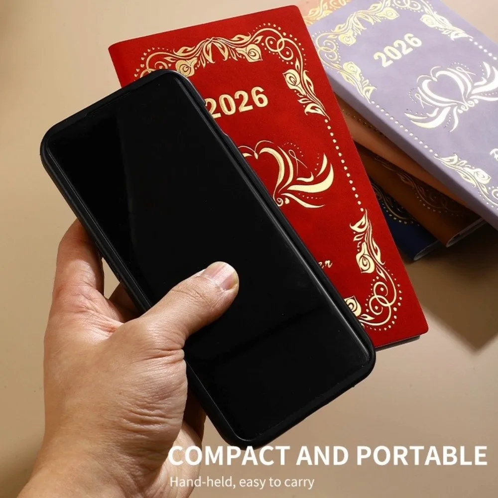 

New To Do List 365 Day Planner Time Management Portable 2026 Notebook with Calendar Learning Schedule Notepad Student Stationery