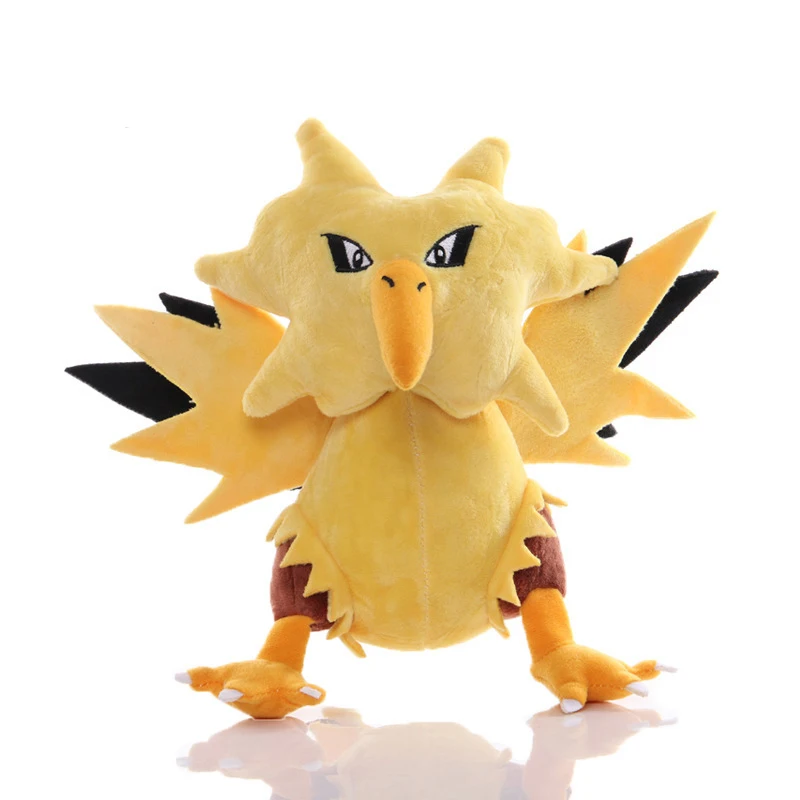 20 cm elektrische Pokémon Raichu Plusle Minun Jolteon Plüschtiere Pokemon Zapdos Mimikyu Ampharos Pidgeotto Puppen Kindergeburtstagsgeschenke – Detail 7