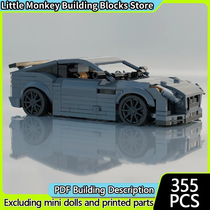 

Speed Racing Car Model MOC Building Bricks Hard Top Sports Car Modular Technology Children Holiday Gifts Assemble Toys Suit