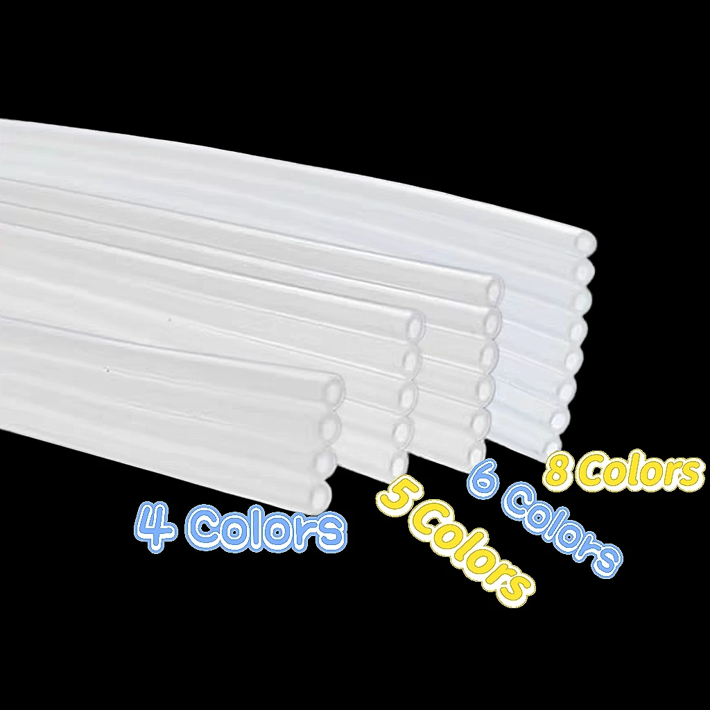 

4/5/6/8Colors 1.5M Ciss Ink Tube For Epson For HP For Canon For Brother Printer Pipe DIY Accessory Continuous Supply Pipeline