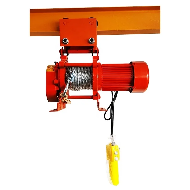 Portable Lift 220v 380v Single or Three Phase Wire Rope KCD Electric Winch for Lifting Equipment