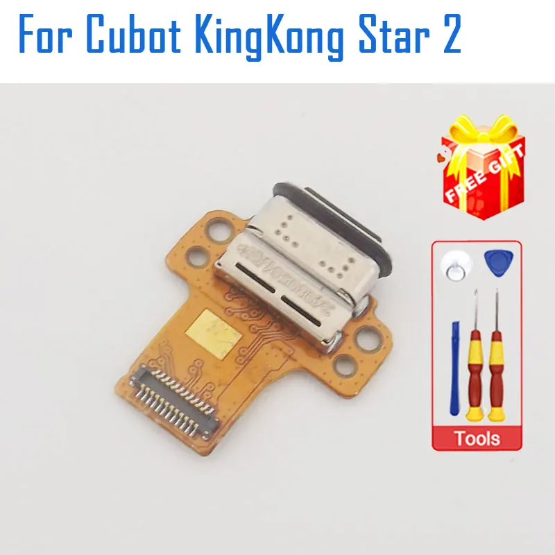 Nuevo Original Cubot KingKong Star 2 TYPE-C Cable de puerto de carga impermeable flex FPC para teléfono inteligente Cubot King Kong Star 2