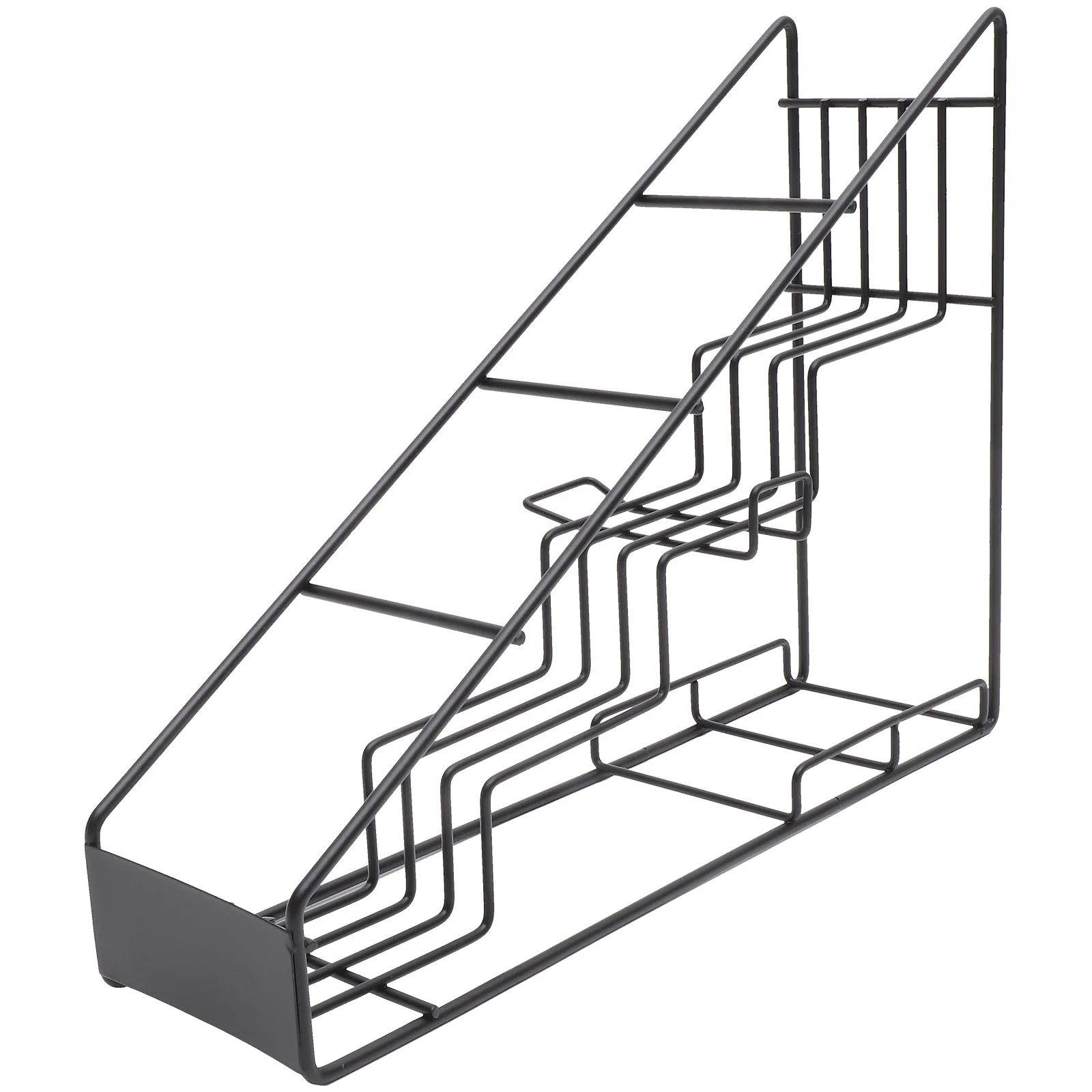 

Spice Rack Syrup Display Organizer Storage Drawers Chocolate Shelf Espresso Cups Stand Coffee Stepped