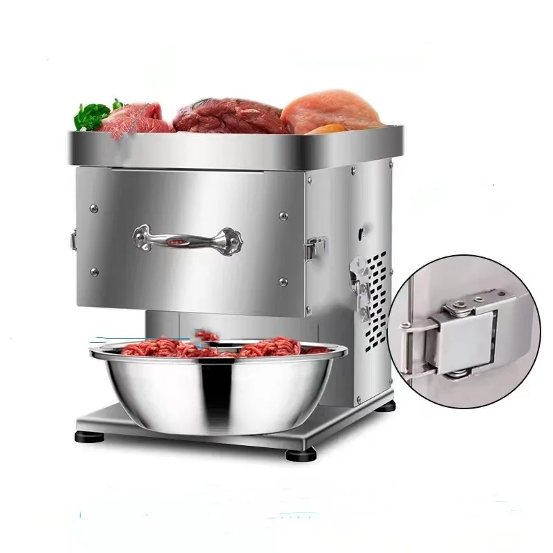 

Fully automatic stainless steel commercial household meat slicer vegetable slicer