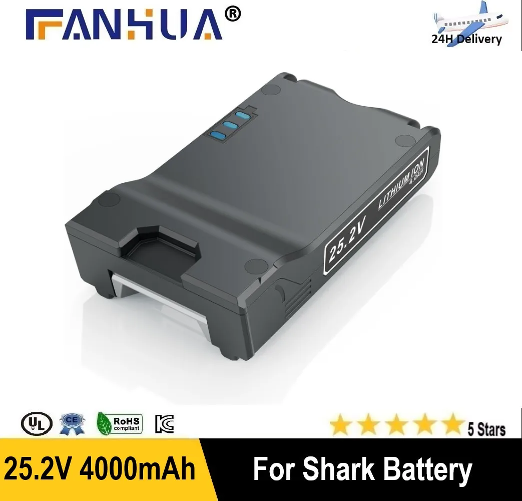 

XBAT200 Battery Replacement for Shark Vacuum Battery Shark ION Rocket IONFlex ION F80 IONFlex 2X IF200 IF250 IR70 IF130 IF260