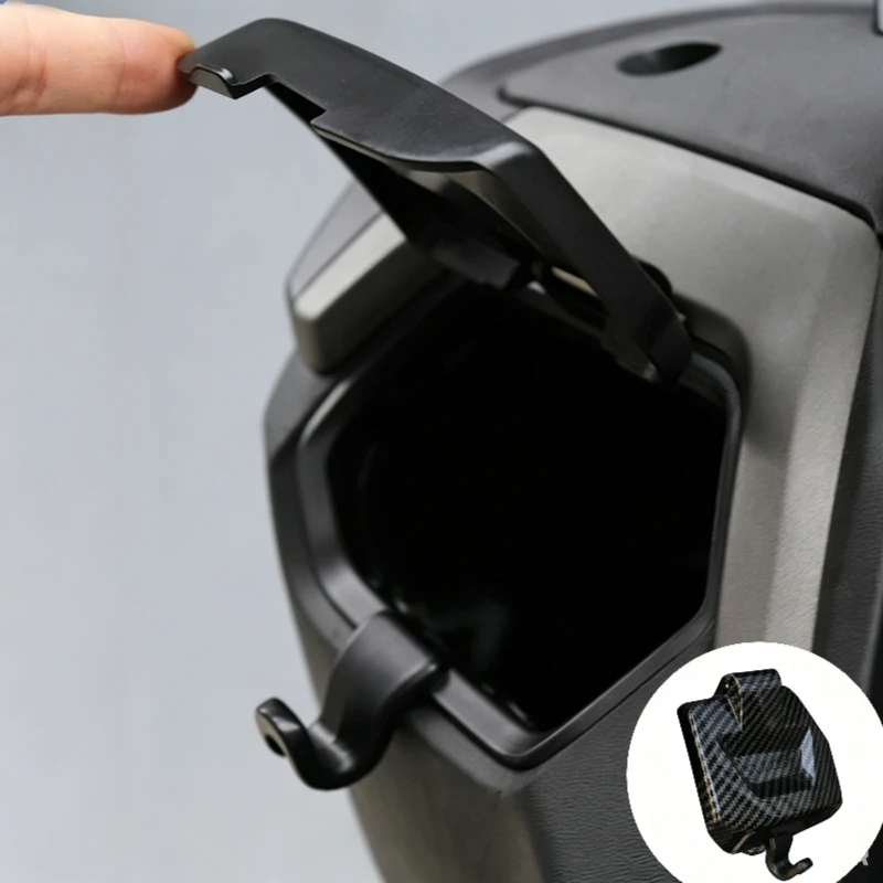 FOR YAMAHA NMAX155 NMAX 155 2025 2026 ABS Motorcycle Toolbox Cover With Hook Modified Parts Storage Tool Box Waterproof Cover