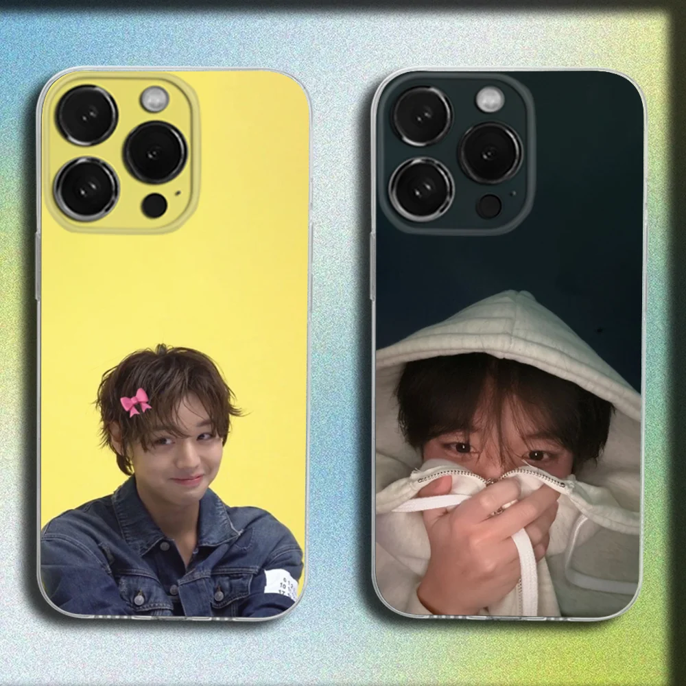 

Actor P-Park Ji-hoon Phone Case For iPhone 16,15,14,13,12,11 Plus,Pro,Max,XR,XS,Plus,SE,Mini Transparent Soft Cover