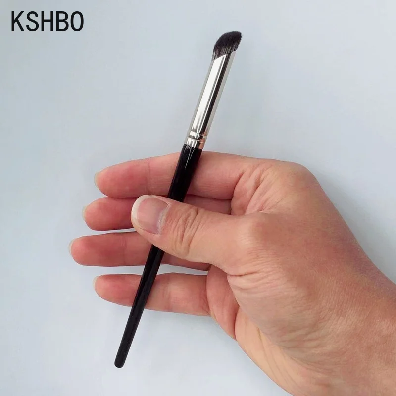 Kshbo 1/2 pçs fundação escova corretivo maquiagem escovas conjunto nariz sombra ocultador olho contorno creme escova ferramentas de beleza para mulher